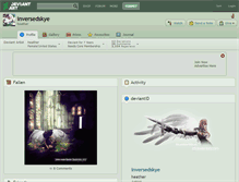 Tablet Screenshot of inversedskye.deviantart.com