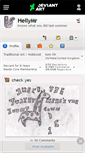Mobile Screenshot of hellymr.deviantart.com