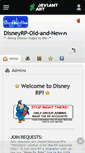 Mobile Screenshot of disneyrp-old-and-new.deviantart.com