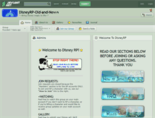 Tablet Screenshot of disneyrp-old-and-new.deviantart.com
