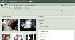Desktop Screenshot of metic.deviantart.com