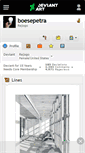Mobile Screenshot of boesepetra.deviantart.com
