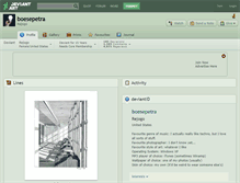 Tablet Screenshot of boesepetra.deviantart.com