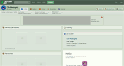 Desktop Screenshot of oh-noes-plz.deviantart.com