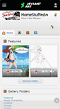 Mobile Screenshot of homestuffed.deviantart.com