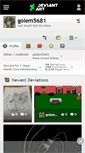 Mobile Screenshot of golem5681.deviantart.com