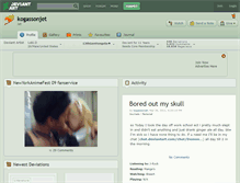 Tablet Screenshot of kogassonjet.deviantart.com