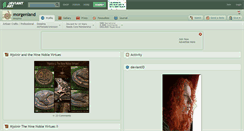 Desktop Screenshot of morgenland.deviantart.com