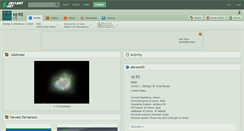 Desktop Screenshot of nj-92.deviantart.com