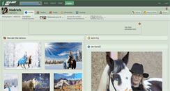 Desktop Screenshot of miabriefs.deviantart.com