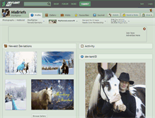 Tablet Screenshot of miabriefs.deviantart.com
