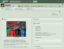 Tablet Screenshot of greatzky.deviantart.com