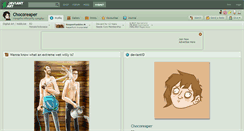 Desktop Screenshot of chocoreaper.deviantart.com