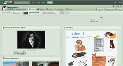 Desktop Screenshot of falljoydelux.deviantart.com