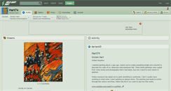 Desktop Screenshot of hart74.deviantart.com