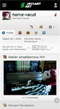 Mobile Screenshot of horror-vacuii.deviantart.com