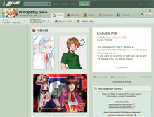 Tablet Screenshot of principalitylove.deviantart.com