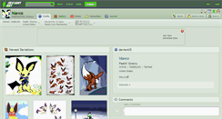 Desktop Screenshot of hlavco.deviantart.com