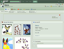 Tablet Screenshot of hlavco.deviantart.com