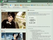 Tablet Screenshot of nakos.deviantart.com