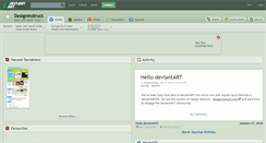 Desktop Screenshot of designinstruct.deviantart.com