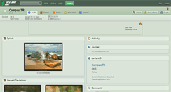 Desktop Screenshot of compasstr.deviantart.com