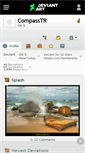 Mobile Screenshot of compasstr.deviantart.com