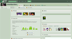 Desktop Screenshot of linkandspyrofans.deviantart.com