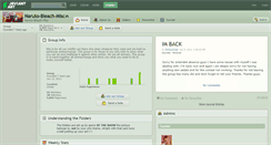 Desktop Screenshot of naruto-bleach-misc.deviantart.com
