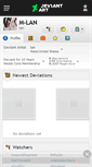 Mobile Screenshot of m-lan.deviantart.com