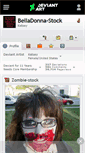 Mobile Screenshot of belladonna-stock.deviantart.com