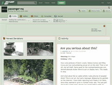Tablet Screenshot of passenger-nq.deviantart.com