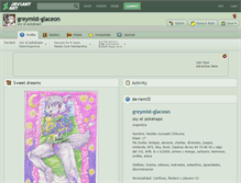Tablet Screenshot of greymist-glaceon.deviantart.com