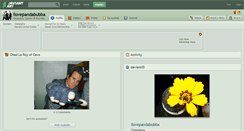 Desktop Screenshot of ilovepandabubba.deviantart.com