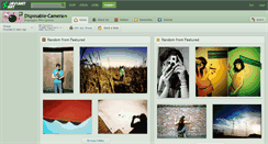 Desktop Screenshot of disposable-camera.deviantart.com