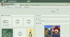 Desktop Screenshot of kiba-inuzuka-0099.deviantart.com