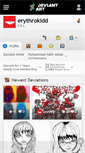 Mobile Screenshot of erythrokidd.deviantart.com