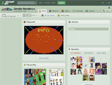Tablet Screenshot of gender-benderz.deviantart.com