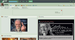 Desktop Screenshot of carlzon.deviantart.com