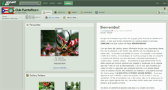 Desktop Screenshot of club-puertorico.deviantart.com