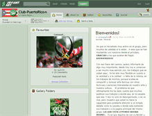 Tablet Screenshot of club-puertorico.deviantart.com