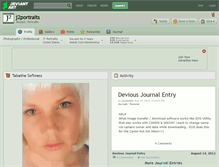 Tablet Screenshot of j2portraits.deviantart.com
