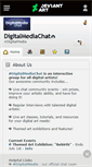 Mobile Screenshot of digitalmediachat.deviantart.com