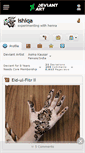 Mobile Screenshot of ishiqa.deviantart.com