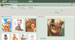 Desktop Screenshot of nestkeeper.deviantart.com