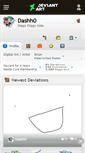 Mobile Screenshot of dashh0.deviantart.com