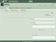 Tablet Screenshot of eastrider.deviantart.com
