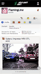 Mobile Screenshot of flamingline.deviantart.com