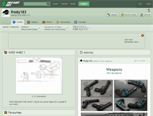 Tablet Screenshot of frosty183.deviantart.com