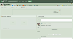 Desktop Screenshot of banzusama.deviantart.com